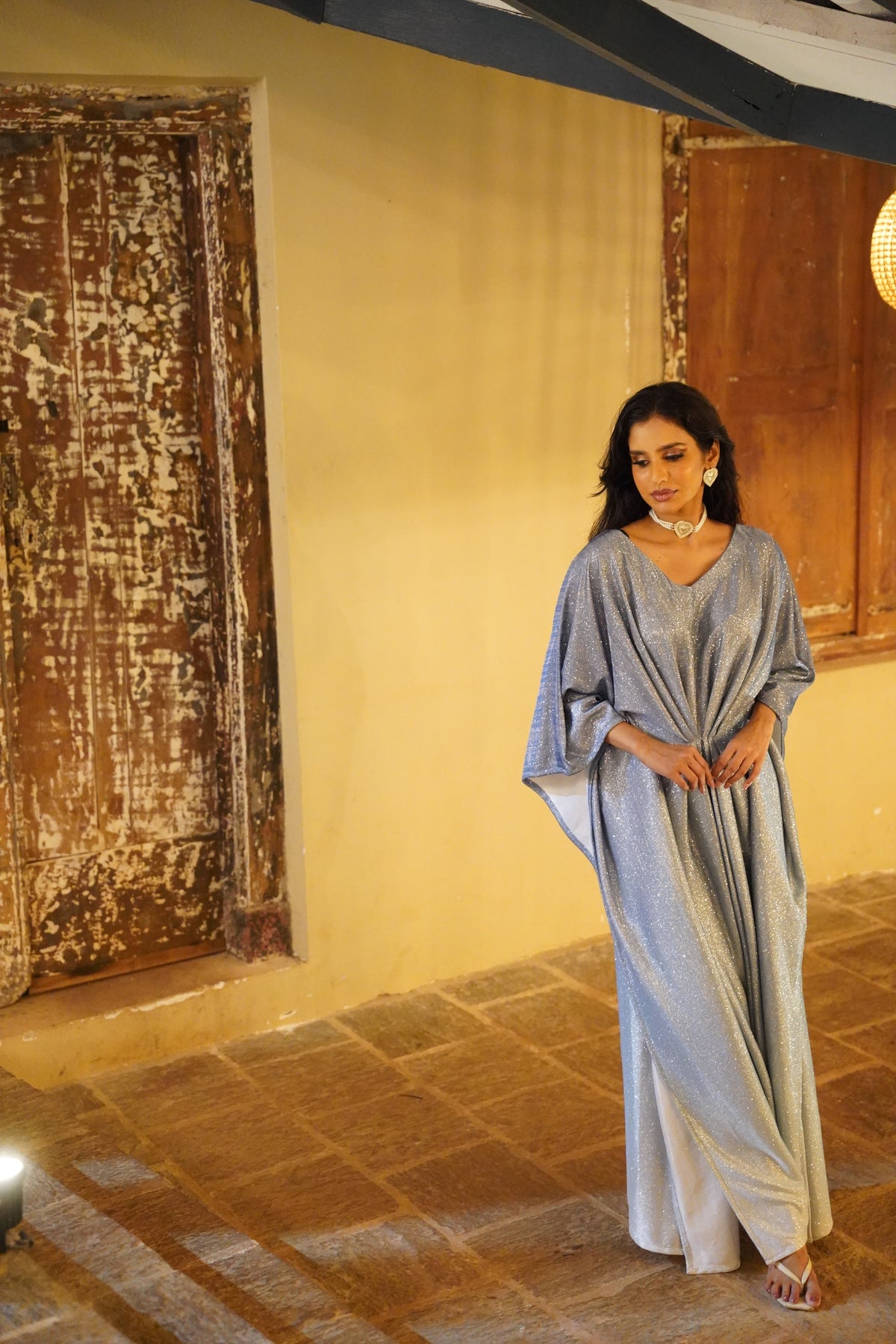 ALL SUMMER LAWN- KAFTAN