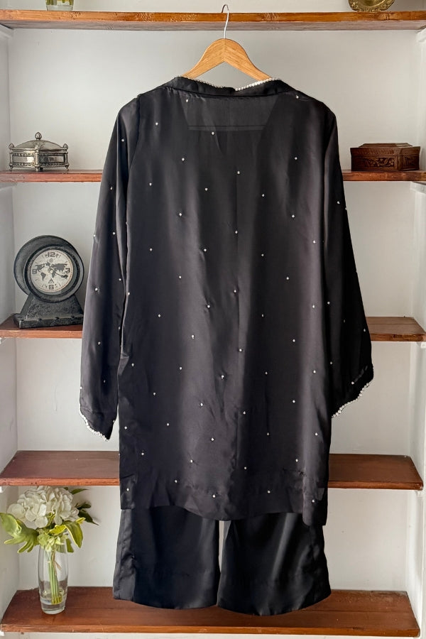 Miral bow Co-ord Set - Fuschia