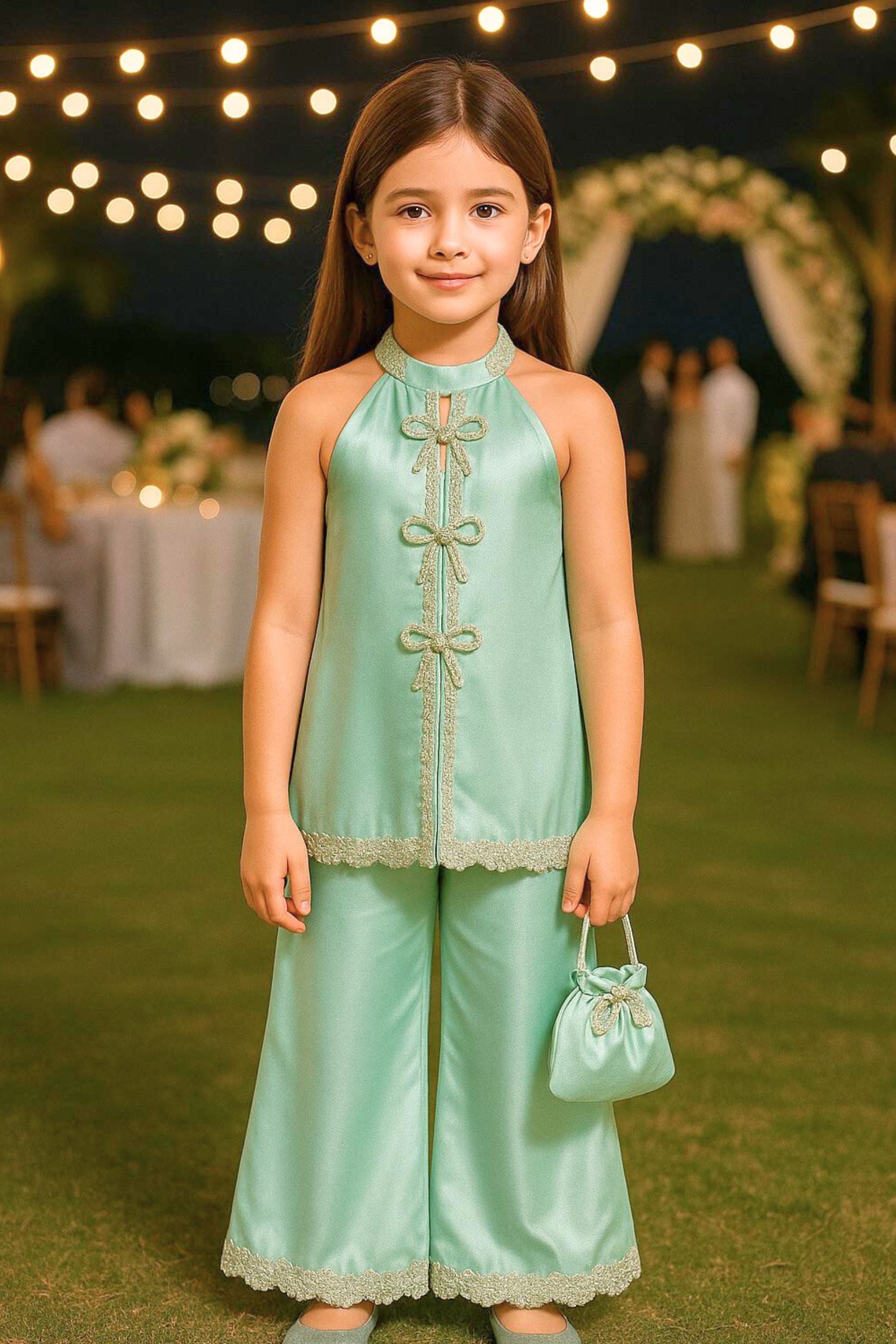 Ameena Luxe Kids Bow Set