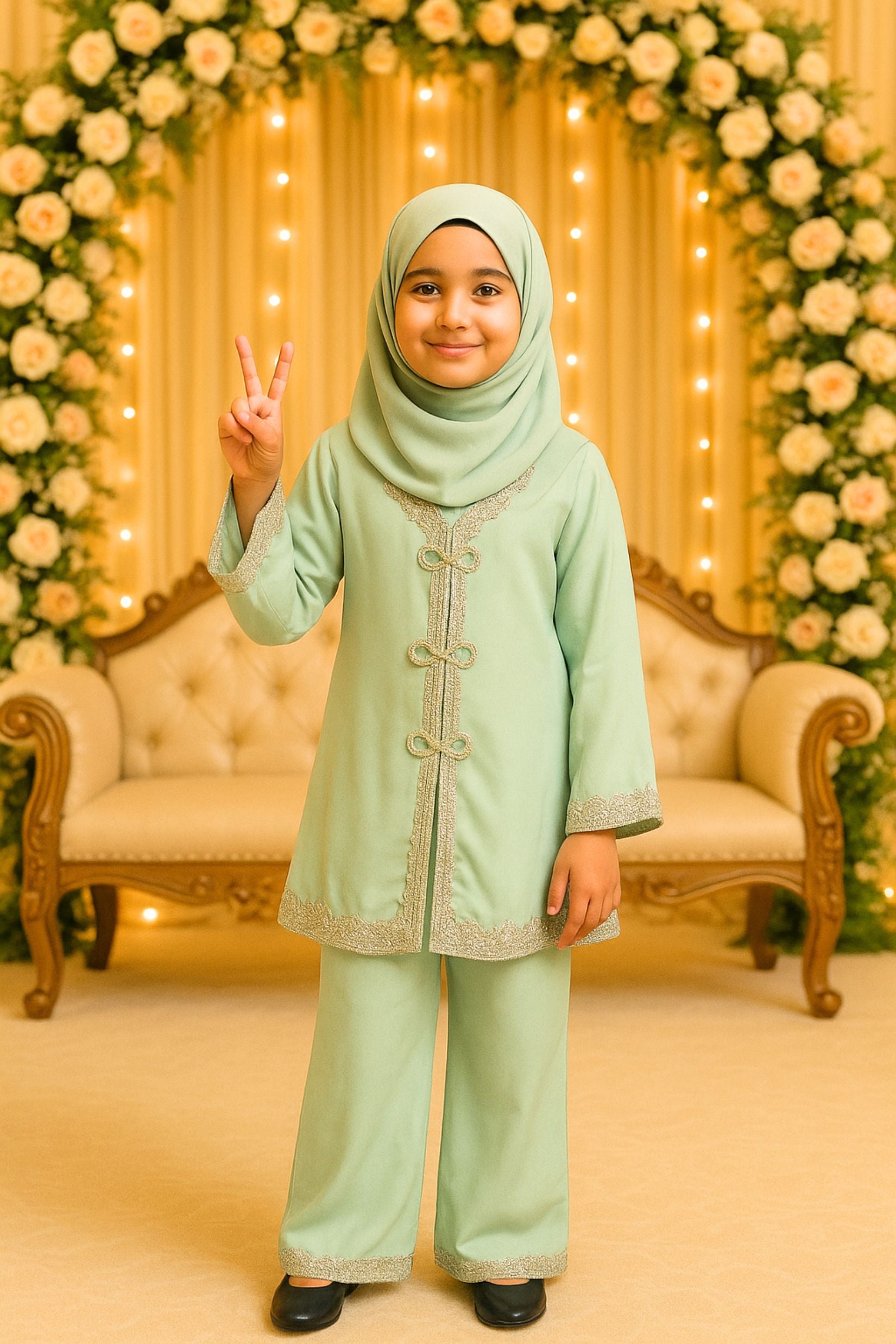 Ameena Luxe Kids Bow Set