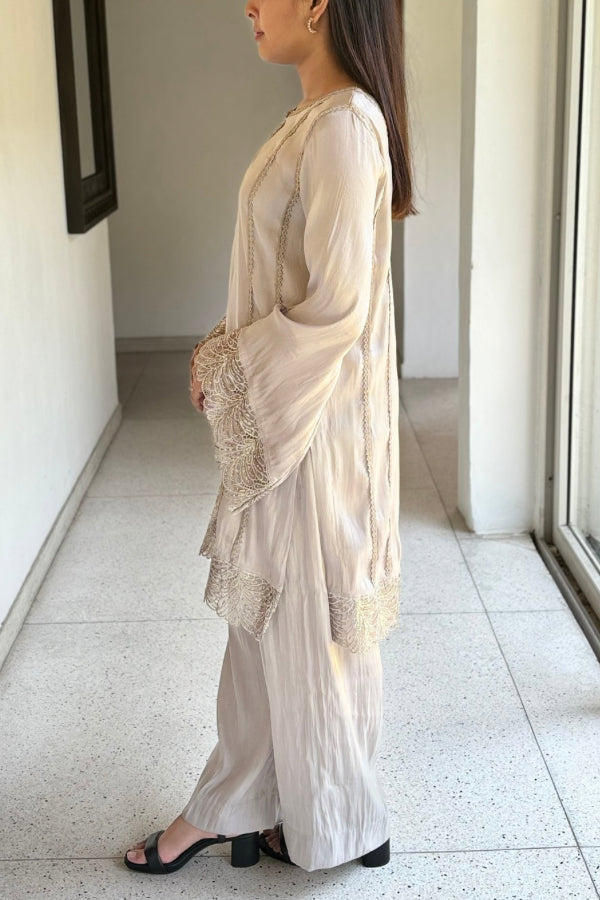 Afsana 2 Piece Set - Gold