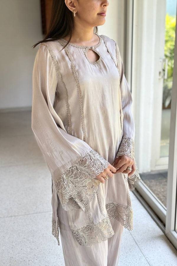 Afsana 2 Piece Set - Gold