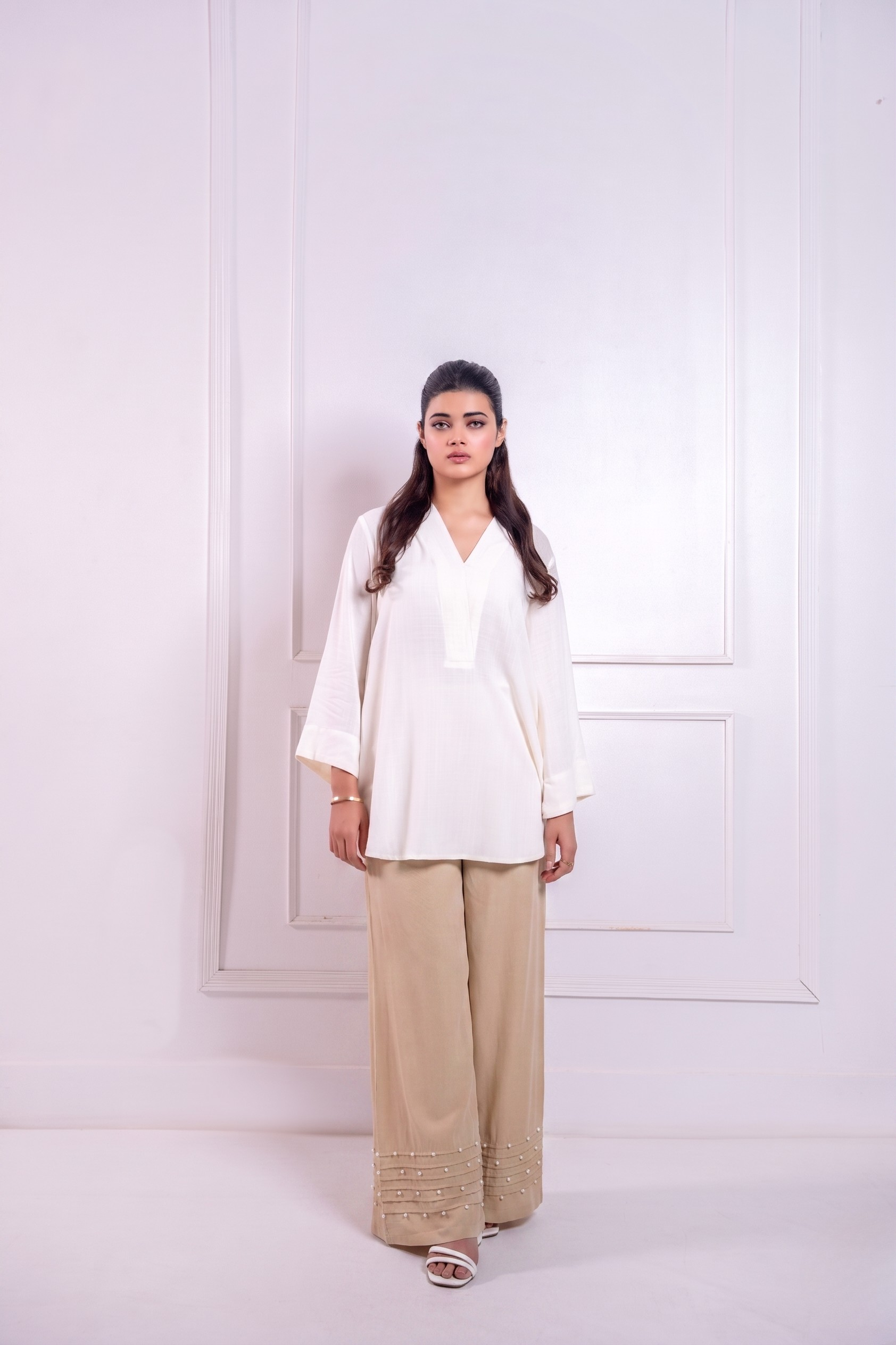 Pearl Pants - Beige