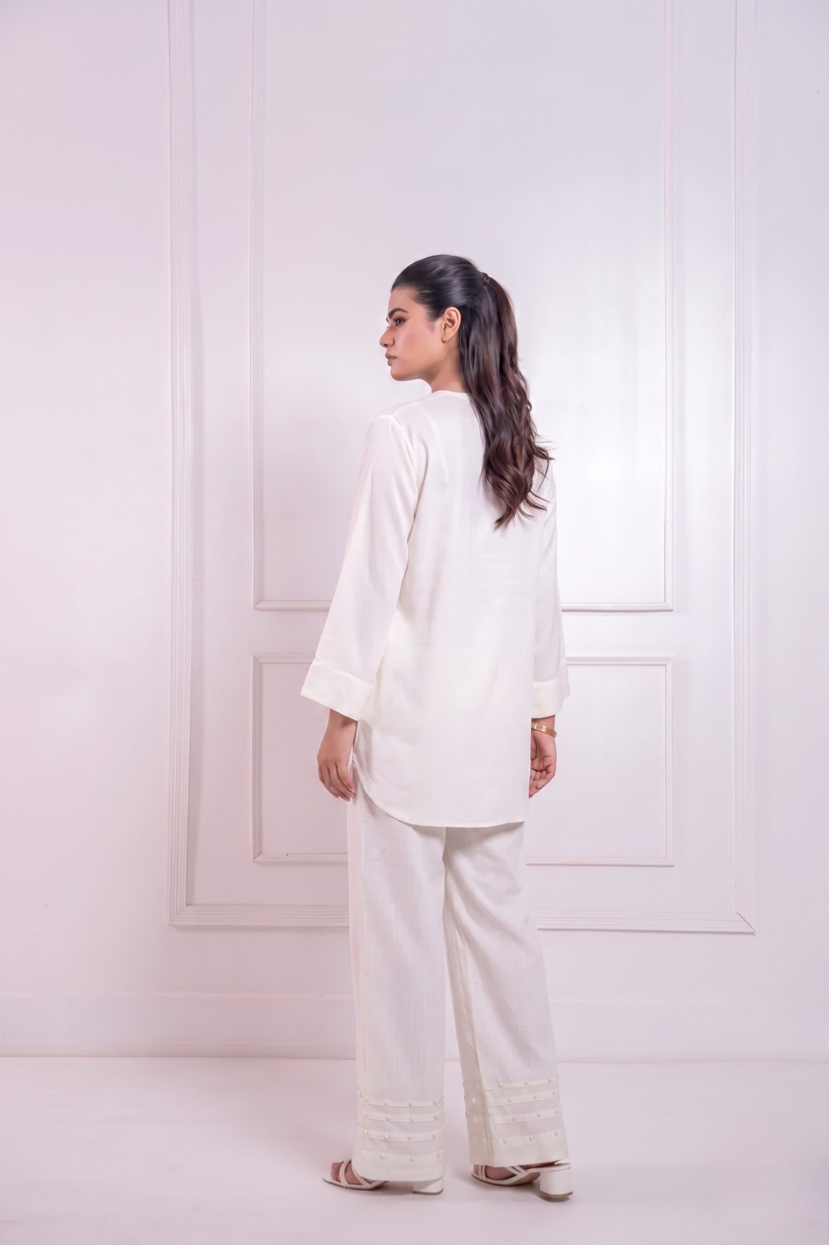 Pearl Pants - White
