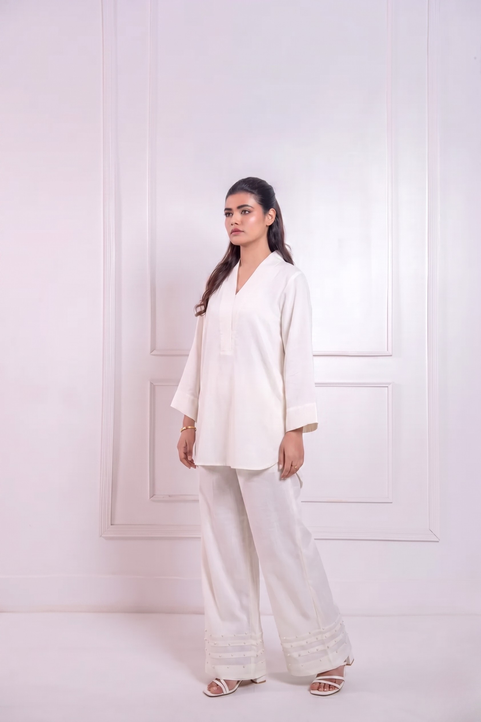 Pearl Pants - White