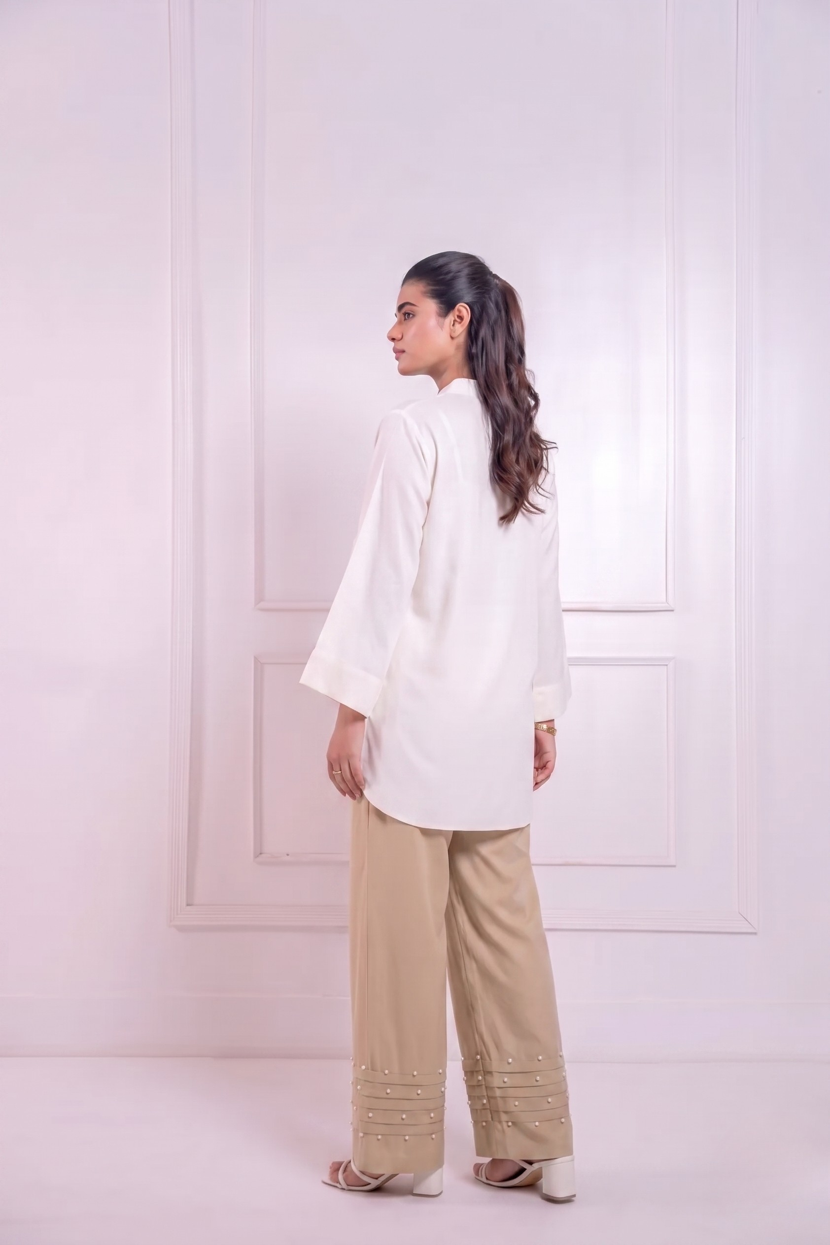 Pearl Pants - Beige