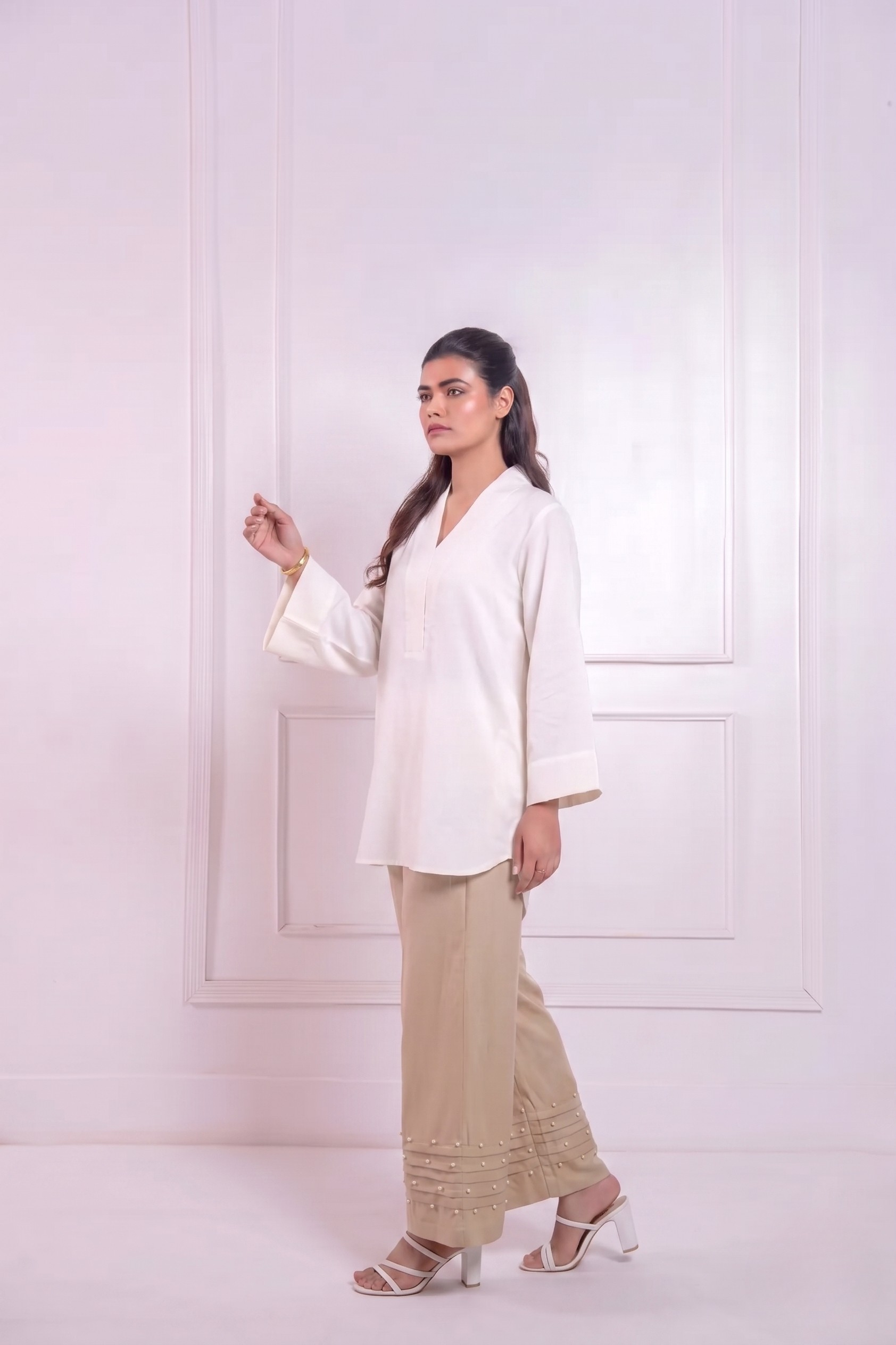 Pearl Pants - Beige