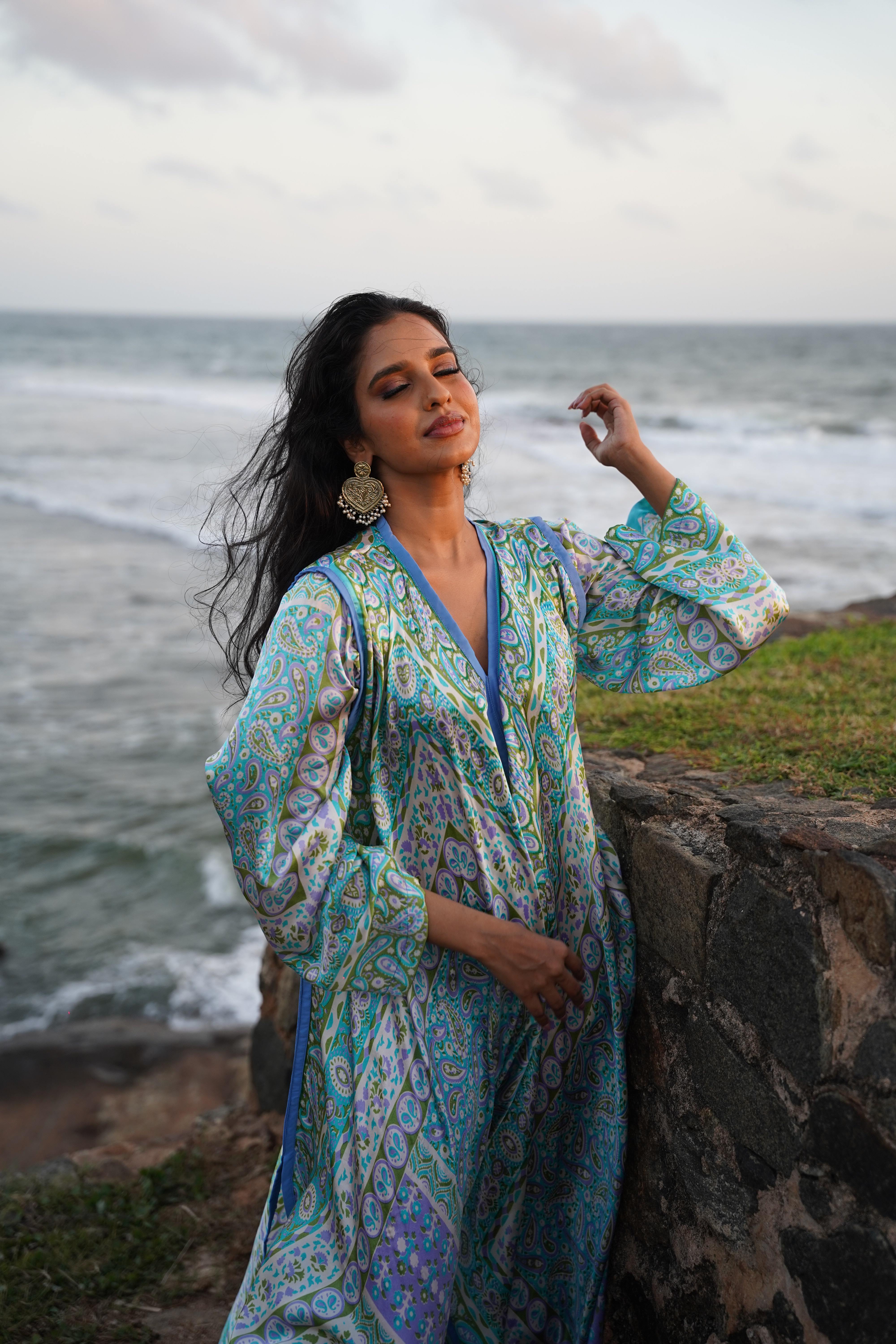ALL SUMMER LAWN- KAFTAN