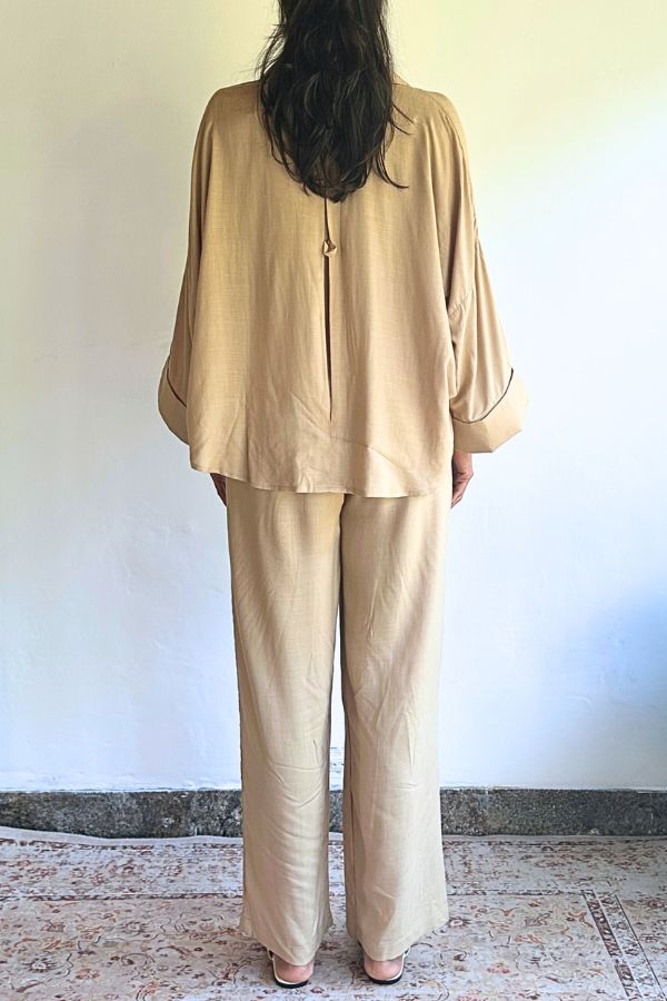 Maira Co-ord Set - Beige