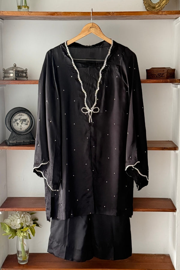 Miral bow Co-ord Set - Fuschia