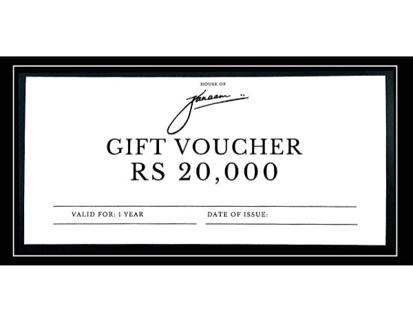 Gift Voucher - Rs. 20,000
