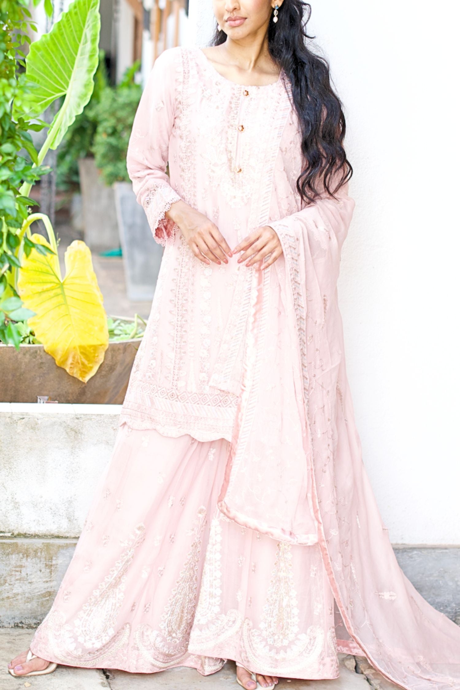 Azaya Palazzo Set Tea Pink