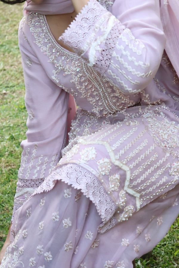 Luanne 3 Piece Set - Pale Mauve