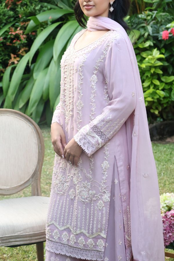 Luanne 3 Piece Set - Pale Mauve