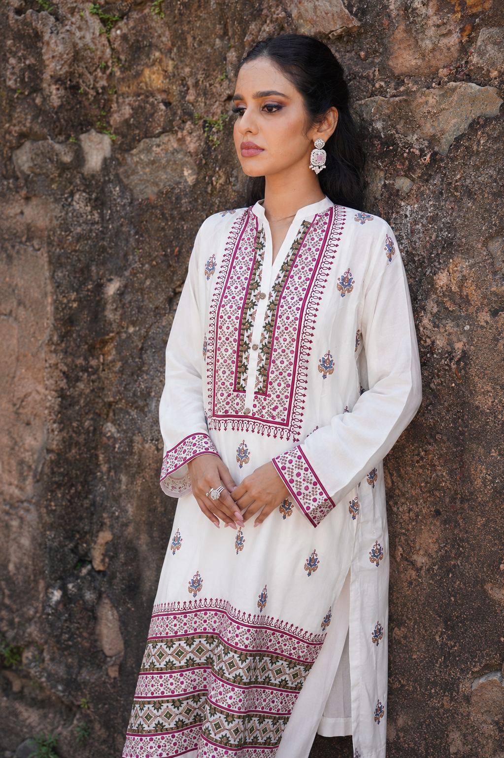 Micah Block Printed Co-ord Set