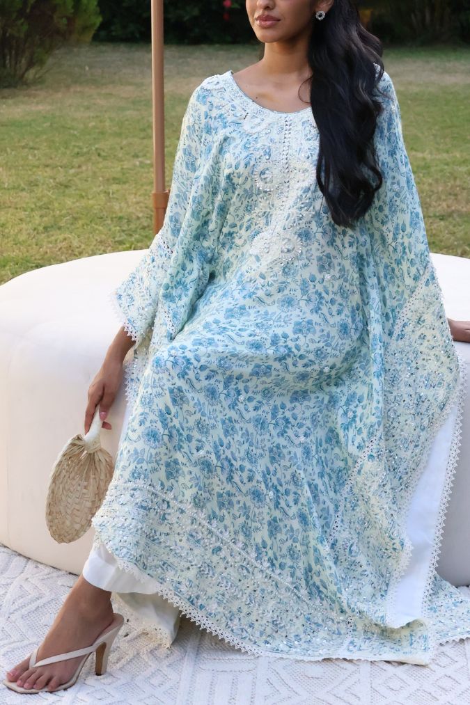 Lara Aari Luxe Printed Kaftan