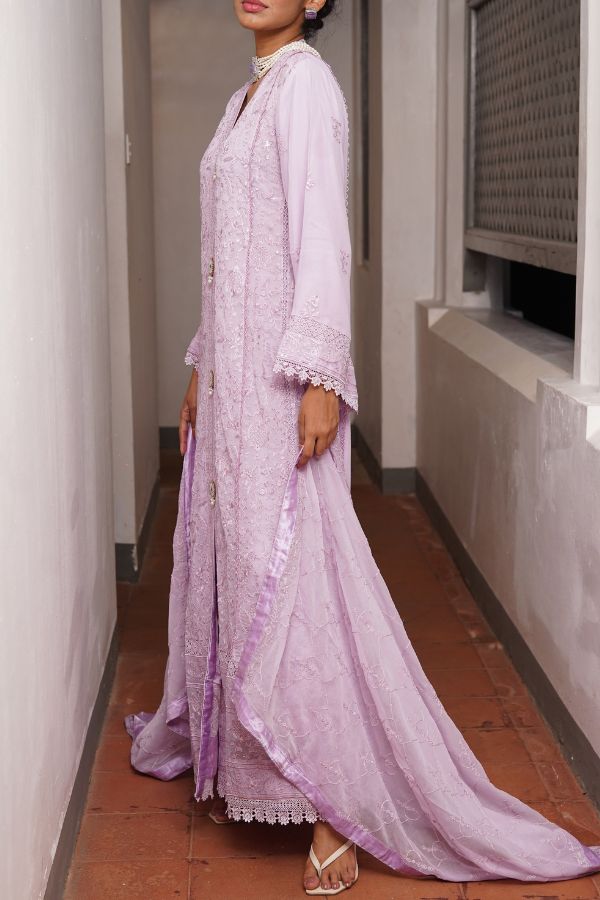 Long Freya 3 Piece Set - Lilac