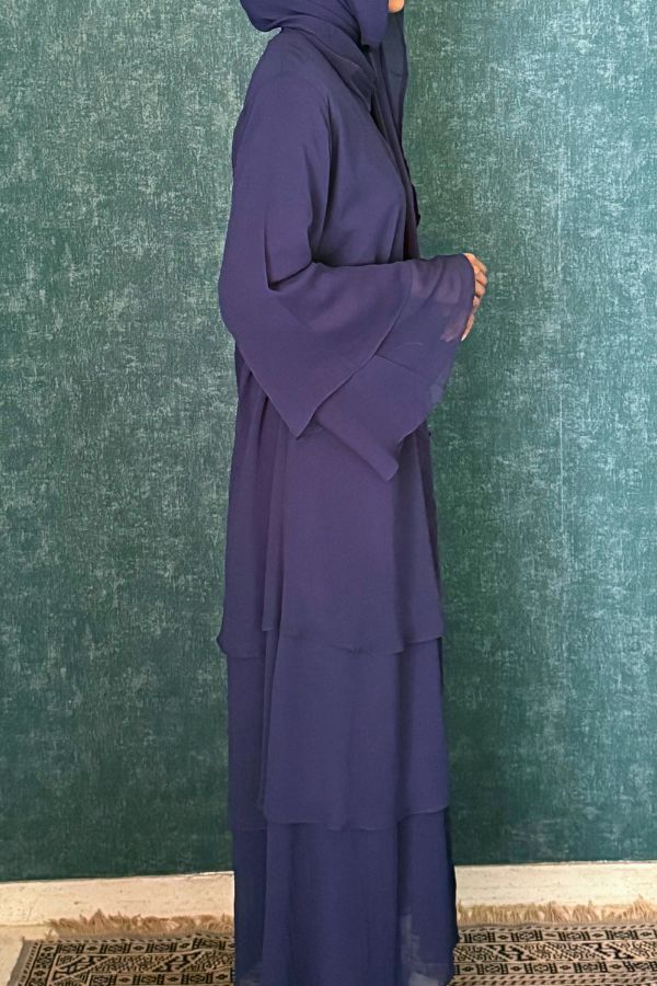 Nargis Abaya Navy Blue