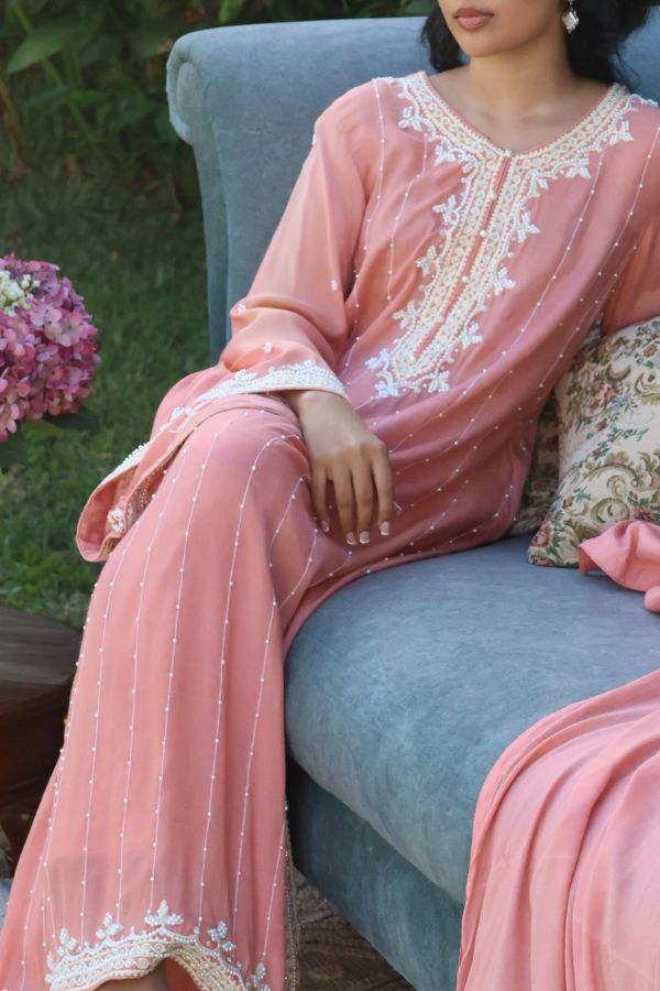 Lola Luxe 3 Piece Set - Peach
