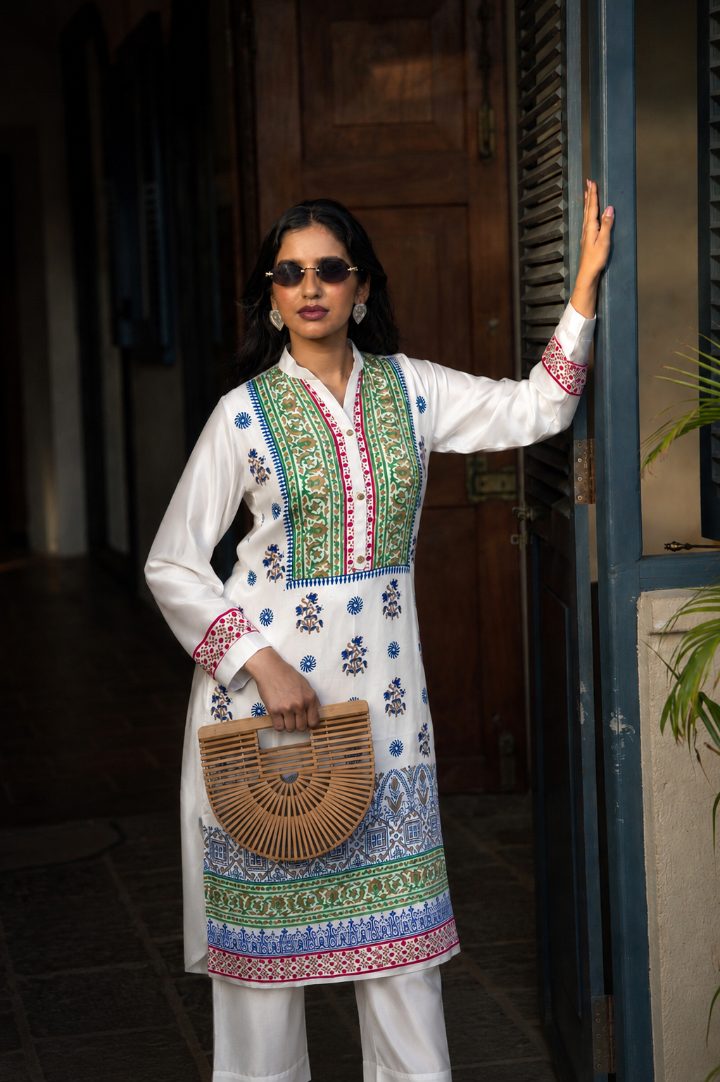 Manal Block Printed Co-ord Set