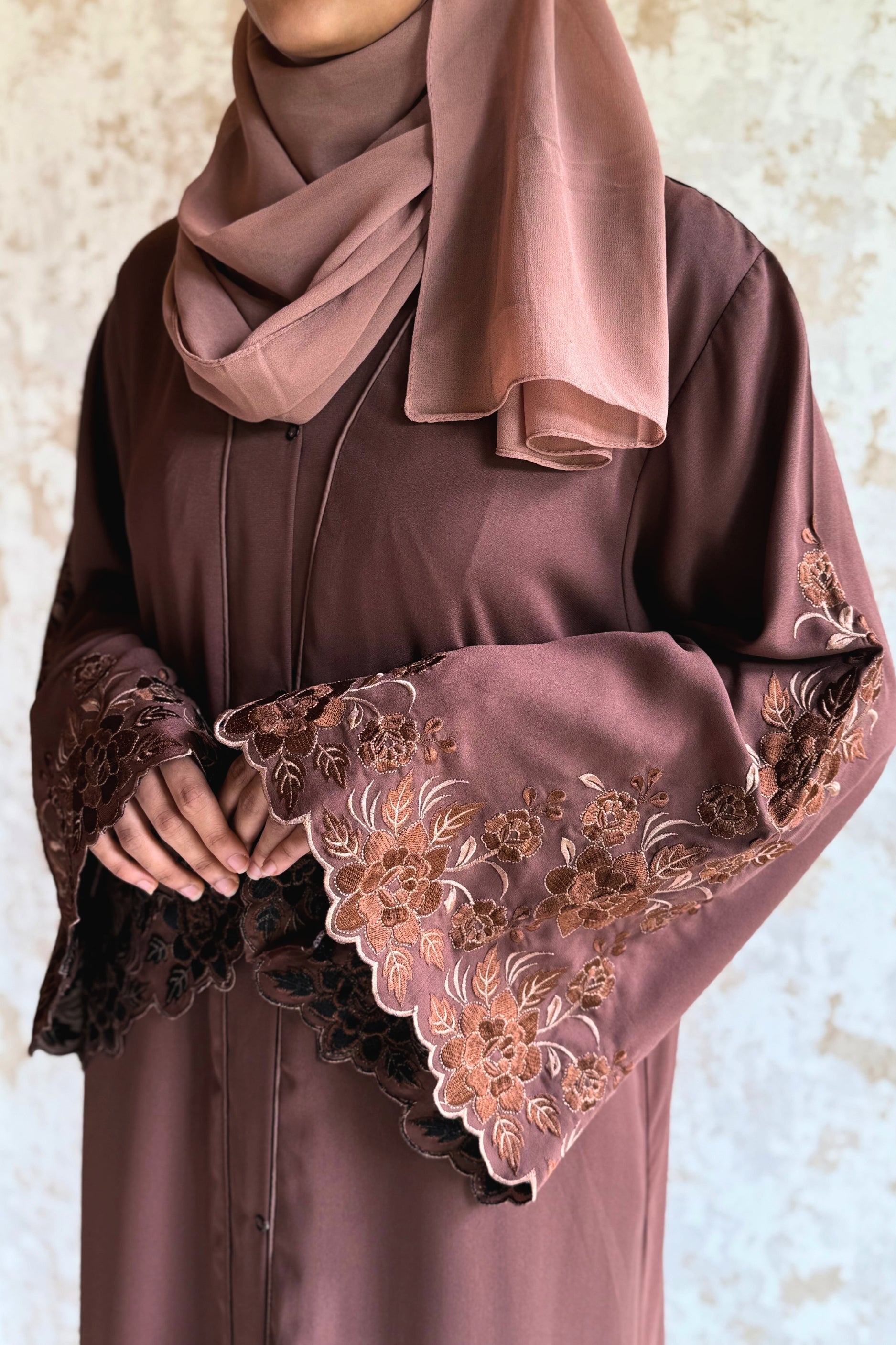 Nisa Abaya - Cinamon