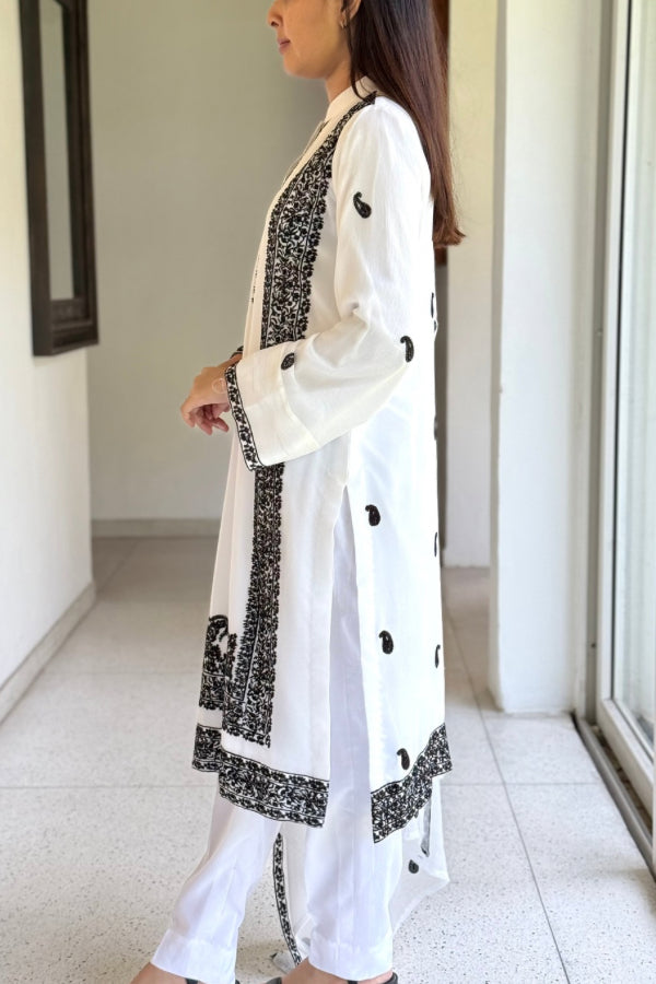 Aftab 3 Piece Set - White