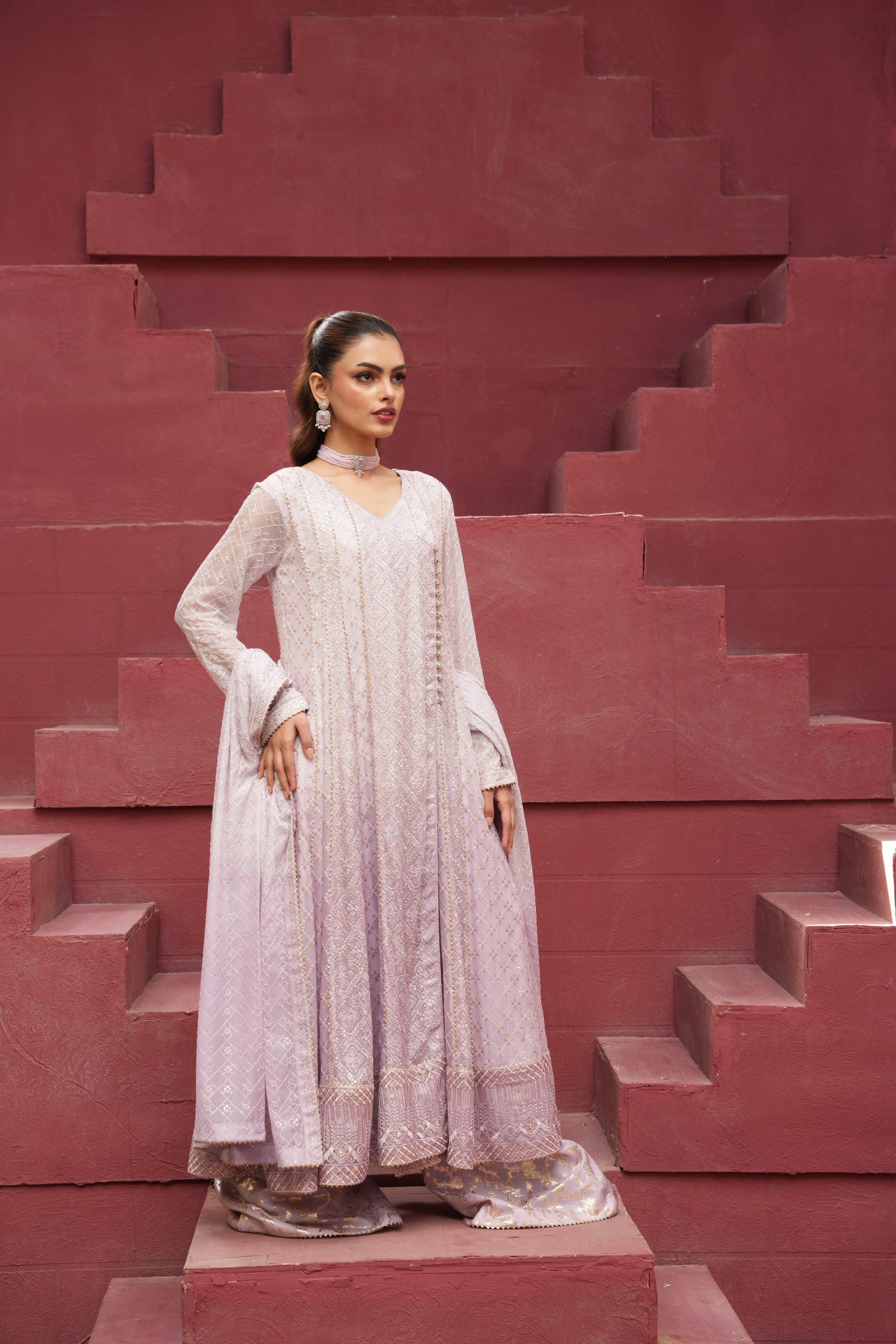 Arzak 3 Piece Set - Purple Ombre