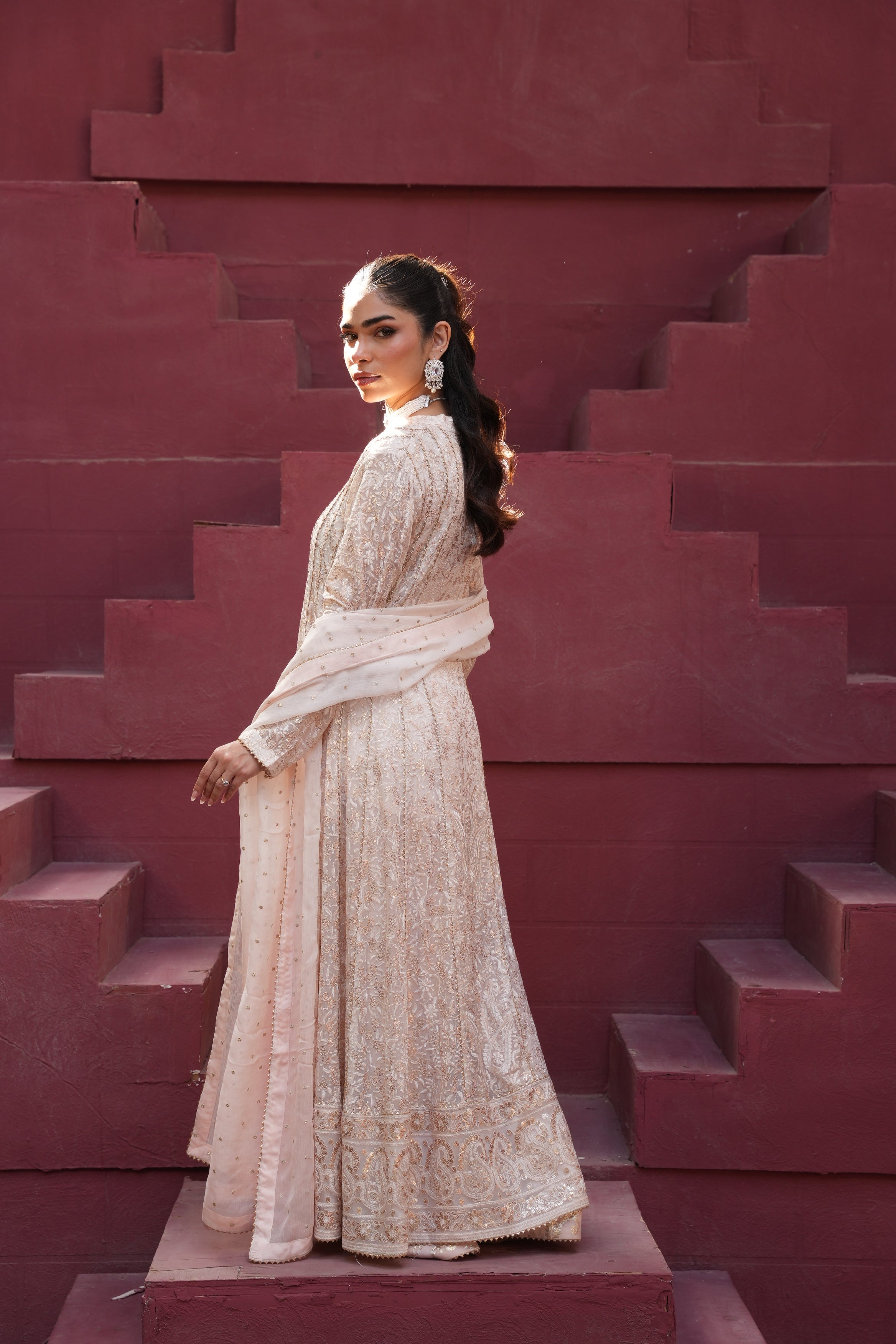 Arzak 3 Piece Set - Powder Pink
