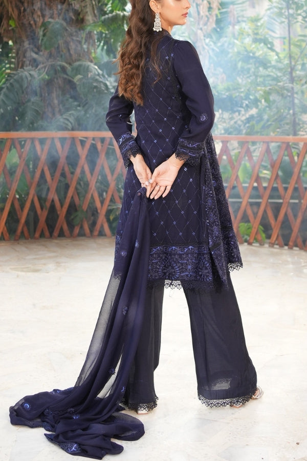 Adiva 3 Piece Set Navy Blue