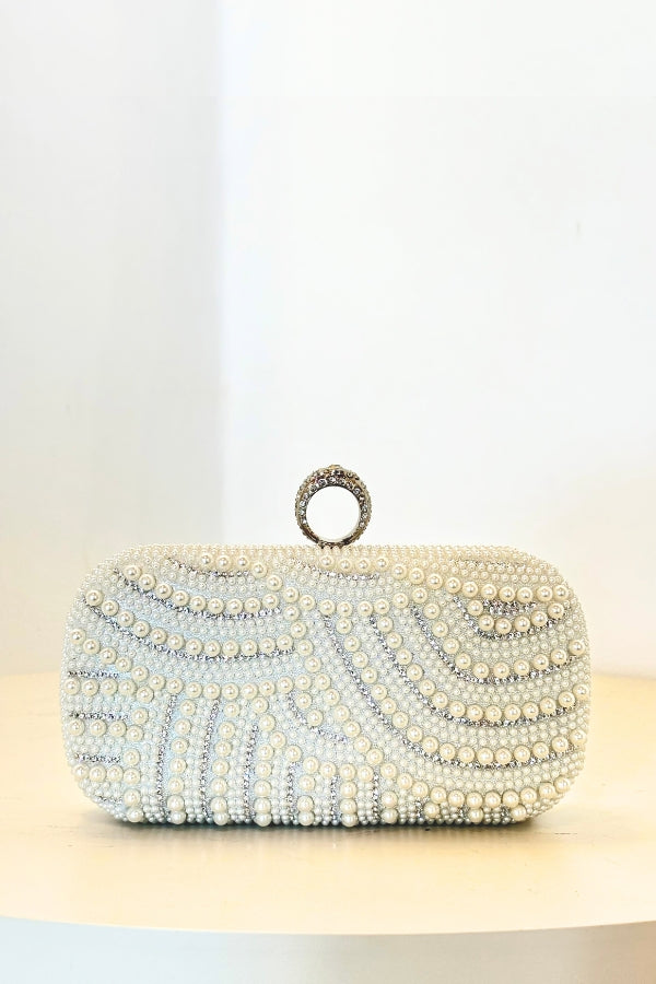 Pearl Capsule Clutch