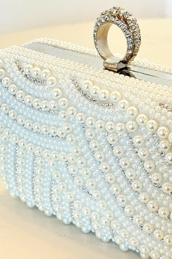 Pearl Capsule Clutch