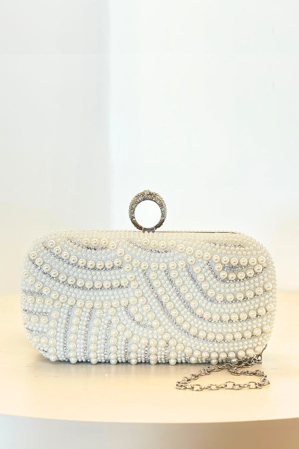 Pearl Capsule Clutch