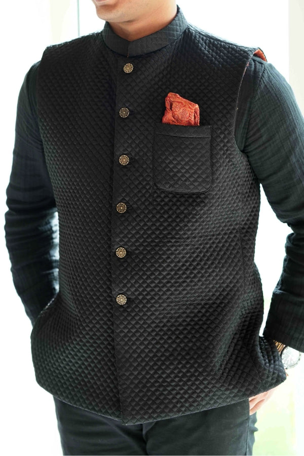 Saad Quilted Waistcoat