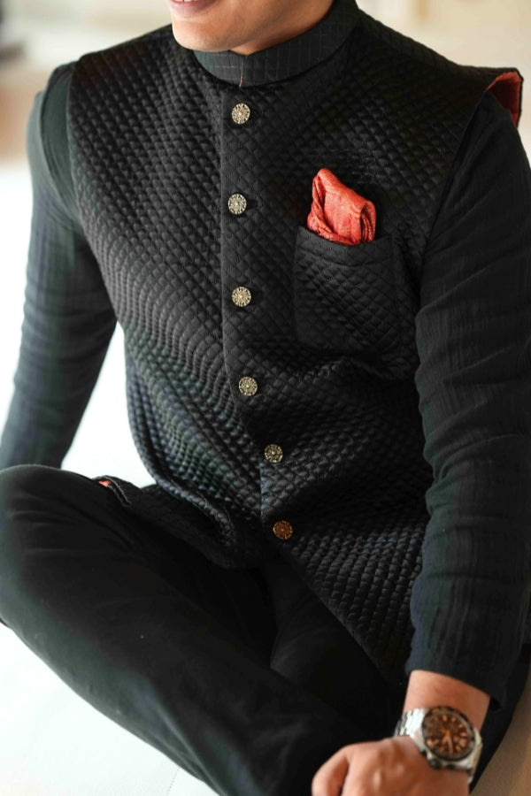 Saad Quilted Waistcoat