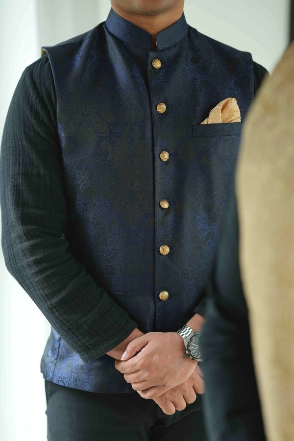 Samar Printed Waistcoat