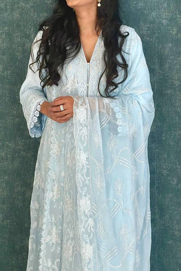 Freya 3 Piece Set - Powder Blue