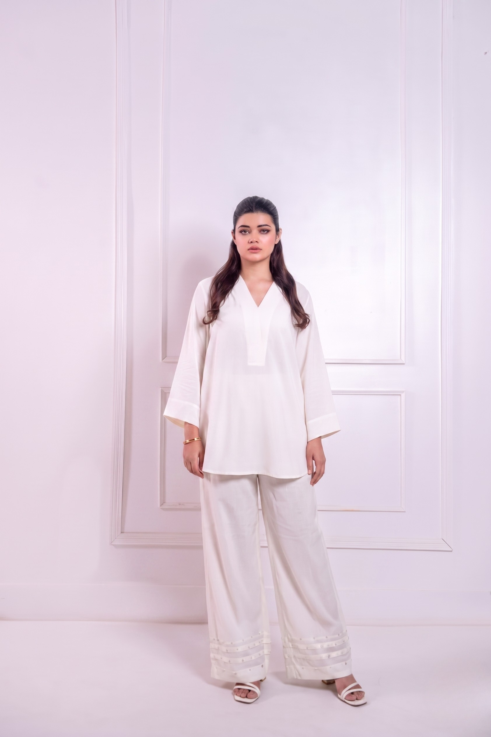 Pearl Pants - White