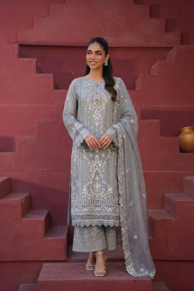 AREEBA PALAZZO - GREY