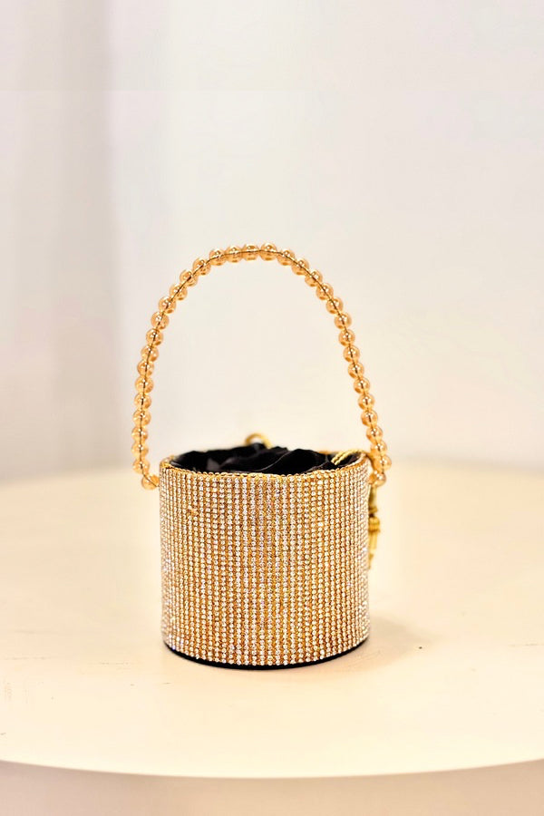 Crystal Pouch - Gold