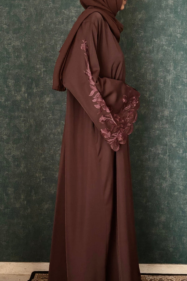 Nisa Abaya - Brown